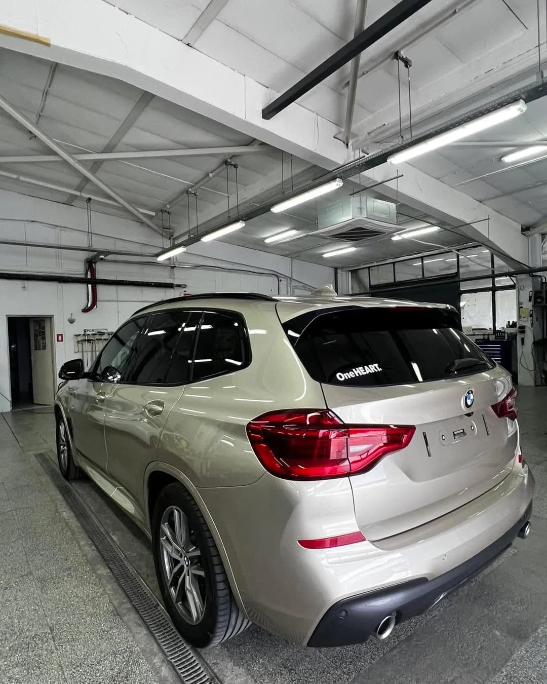 Кадър на BMW X3 от реален проект на SRV Detailing